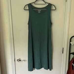 Wool& camellia tencel dress